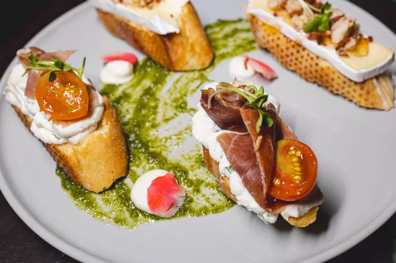 Bruscheta de Sour Cream