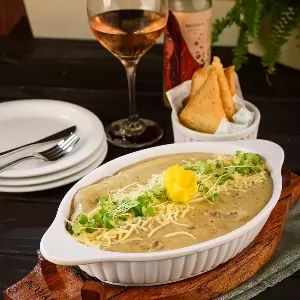 Filé ao Gorgonzola